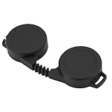 Zerodis Ferngläser Anderes Zubehör Abdeckung Gummi Wasserdicht 44Mm Kappe Für 8X30 10X30 8X32 10X32 Ferngläser Ideal Für Outdoor-Abenteuer Binoculares Okular