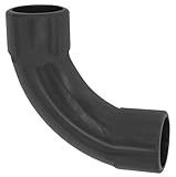 MegaHaustechnik Bogen 90° Grad für Rohr Außendurchmesser 25mm Klebe Fitting PVC U PE Kunststoff