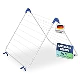 Gardissimo Metall Wäschetrockner für Badewanne - 10 m Trockenlänge - Badewannen Trockner - Wäscheständer Tumby