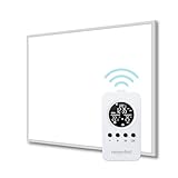 Heidenfeld Infrarotheizung HF-HP106-3 | 𝟭𝟬 𝐉𝐀𝐇𝐑𝐄 𝐆𝐀𝐑𝐀𝐍𝐓𝐈𝐄 - 400 Watt - Bis 10 m² - Infrarot Heizkörper - Elektroheizung mit Thermostat - Überhitzungsschutz (HF-HP106-3 400 Watt)