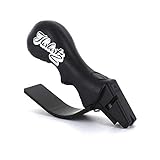 Herbertz Messerschärfer - V förmiger Schärfeinsatz - schwarzes Kunststoffgehäuse - Kunststoffschutzbügel