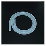 Lebensmittelechter Silikonkautschukschlauch 5/1M Transparent Flexible Silikon Schlauch 2 3 4 6 7 8 9 10 12 14 16mm Lebensmittel Grade rohr Rohr Temperatur Widerstand(1 m,ID 7mm x OD 10mm)