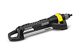 Kärcher Original Rechteckregner OS 5.320 SV, Spritzschutz für komfortable Ausrichtung, bis zu 320 qm, Sprengbreitenregulierung, Schwarz