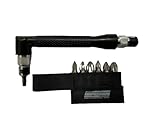 Mannesmann Winkel-Griff-Bits-Halter 90 grad mit 7 Bits, M 287