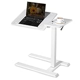 SIHOO D01 Betttisch – höhenverstellbar und neigbar, Laptop-Stehpult mit Rollen für Krankenhaus & Zuhause