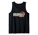 Santa Cruz CA Kalifornien Retro 70er 80er Jahre Surfer Tank Top