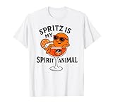 SPRITZ IS MY SPIRIT ANIMAL X Orange Hallöchen Aperölchen T-Shirt