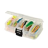 Plano 3449-22 kleine doppelseitige Tackle Box Premium Tackle Storage, Mehrfarbig/Meereswellen (Ocean Tides)