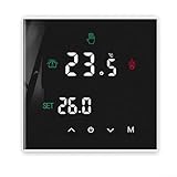 Feegow Smart Thermostat WiFi Intelligentes Thermostat Touch-Taste Thermostat Für Tuya APP Fernbedienung Für Wasser Fußbodenheizung System (B)