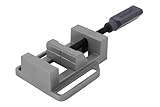 wolfcraft Schraubstock Simplex 60 – Hochleistungs-Spannstock mit horizontalen & vertikalen V-Nuten | Ideales Schraubstock für Rundmaterial & kleine Werkstücke - 3412099