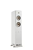 Polk Audio Signature Elite ES50 hochauflösender HiFi Standlautsprecher fürs Heimkino, Hi-Res Zertifiziert, kompatibel mit Dolby Atmos und DTS:X (Stück), Weiß
