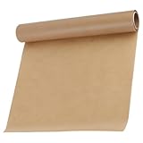 VALICLUD 1Rolle Backpapier aus Hochwertigem Vielseitig Einsetzbares Schnittfestes Pergamentpapier für Sicheres Backen und Grillen für Brot Kuchen und Bbq