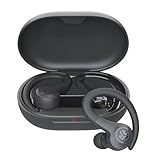 JLab Go Air Sport+ Kopfhörer Bluetooth, Sportkopfhörer 35+ Std., True Wireless In Ear Kopfhörer kabellos für Läufer, Joggen, IP55-schweißresistent, USB-C Ladecase, Be Aware-Modus, Graphit