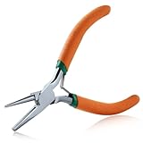 SPEEDWOX Konkave Rundzange 4,5' Runde Konkavzange Drahtschleifzange Drahtbiegezange Werkzeuge für Diy Schmuckherstellung Hobby Projekte Draht Wrapping Tools Runde Zange für Schmuckherstellung