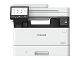 Canon i-SENSYS MF461dw II – 3-in-1 WLAN-Monolaserdrucker – Drucken, Kopieren, Scannen in A4 – 36 Seiten/Min., 100 ipm Scan – Beidseitiger ADF, LCD-Touchscreen – Sicher & nachhaltig – Büro-Drucker