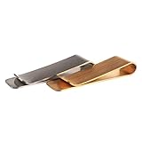 TEMPNAP 2St Lesezeichenhalter aus Edelstahl Schlüsselring-Clips Geldklammer aus Stahl Kasse geldscheinklammer Pocket Clip Halter für Geldklammern Geldklammer aus Metall Rostfreier Stahl