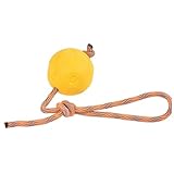 Seilballhundspielzeug, Knoten Ball Hundespielzeug,Gummi -Pull -Seil für Hund | Elastischer bissresistenter Welpe-Kinderspielzeug mit erhöhten Punkten für kleine mittelgroße große Welpen