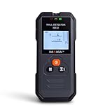 MAKA Digitaler Leitungssucher - Erkennung von Kupfer, Metall, Holz & Wechselstromleitungen bis zu 120 mm mit hörbarer Warnung - Multifunktionaler Wandscanner - Rohrsucher