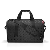 reisenthel allrounder L glossy dots black – Vielfältige Doktortasche zum Reisen, für die Arbeit oder Freizeit – Mit funktional-stylischem Design