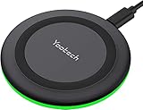 Wireless Charger Kompatibel mit iPhone 16 15 14 13 12 11 Pro Max Mini, Kabelloses Ladegerät Ladepad für iPhone 16e/SE/XS MAX/XR/X/XR/8, Air-Pods 3 Pro 2, 10W Max für Samsung S23/S22/S21/S10, Note 20