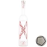 1 Flasche X Spirits Vodka Regular Magnum 1.75 l 38% vol | inkl. LOVEVINO Silver Button Sticker