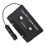 Qusedwey Auto-Audio-Bluetooth-Kassettenempfänger, Bluetooth 5.1 Auto-Audio-Stereo-Kassette Fahrzeug-Bandkonverter Kassette Langlebig