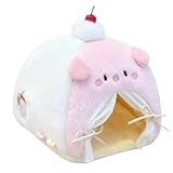 Puppenbett | Spielzeug für Miniaturmöbel – Puppenbett – für Wohnzimmer, Haus, Fantasiespiel, Plüschtiere, Bürodekoration, Schlafzimmer