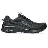 ASICS Herren Gel-Venture 10 Laufschuhe, Schwarz/Grau (Black/Graphite Grey), 9.5 X-Wide