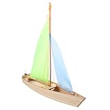 VICASKY DIY Segelboot Bausatz Für Selbstmontage Spielzeugboot Aus Kreatives Modell Schiff Für Vorschulkinder Handgefertigtes Lernspielzeug Verfügbar
