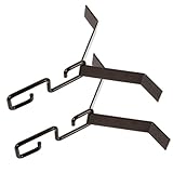 UTHCLO Regenketten Adapterhaken 2 Stück V Förmiger Montagehaken aus Rostfreiem Metall für Fallrohrauslass im Außenbereich mit Integriertem Ablaufsystem