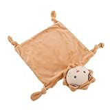 TOYANDONA Neugeborenen Beruhigungstuch Kuscheldecke plüschtier Babyparty Handtuch Giraffe kleine Decke für Neugeborenes PP Baumwolle Brown