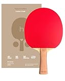 HEINSA Natural Edition – Carbon‑Tischtennisschläger mit Naturholz‑Optik, Ultraleicht & reaktives Feedback, Spin, Kontrolle & Stil – Perfekt für ambitioniertes Spiel