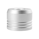 Ipetboom Praktische Tragbare Rasierer Aufbewahrungsbasis Aus Aluminiumlegierung Stylischer Halter Für Nassrasierer Und Zahnbürstenköpfe Ideal Für Bad Und Reisen 1 Stück