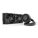 ARCTIC Liquid Freezer III Pro 240 - Wasserkühlung PC, AIO CPU Wasserkühler, 2x120 mm, 38 mm Radiator, PWM-Pumpe, VRM-Lüfter, AMD AM5/AM4, Intel LGA1851/1700 Contact Frame - Schwarz