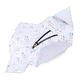 Einschlagdecke Babyschale Baby Decke 90x90 cm - Fußsack Blanket für Kinderwagen und Autositz Ganzjahres für Neugeborenen und Kleinkinder Einschlagsdecken für 3 und 5 Punkt Gurt Minky Oeko-Tex