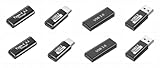 8 pcs Adaptateur USB Vers Usbc Adapter Usbc Vers USB Kompatibel Mit MacBook, iPhone 16/16 Pro/15 Pro Max/15 Plus,Samsung Galaxy, Smartphone, Tablet, Laptop and Other Type C Phones