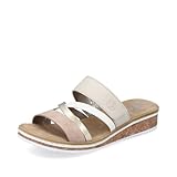 Rieker Damen Klassische Sandalen V3652, Frauen Sandalen,Sommerschuhe,Freizeitschuhe,offene Schuhe,Strandschuhe,Multi (94),40 EU / 6.5 UK