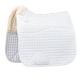 Weatherbeeta 2024 Prime Comfy Fleece Dressur Schabracke Pad 1006964 - White