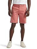Lee Herren Extreme Motion Flat Front Shorts, Clay Rose, 29
