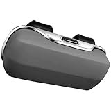 Fjquamitix Sonnenbrillenhalter für Auto Visier, Auto Sonnenbrillenhalter, Brillenaufbewahrung Schutzbox, Brillen Hartschale, Brillen Organizer, Auto Brillenetui (Grey)