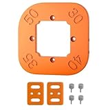 BLASHRD 4-in-1-Holzbearbeitungs-Rundecken-Ortungsgerät, Universal-Bogenkantenwerkzeug R30-R50