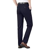 Schwarze Anzughose für Herren, schmale Passform: elegante Herrenhose, formelle einfarbige Vorderseite, Businesshose, Bürohose, schmal, schnell trocknend, Hose mit Taschen, Stretch-Chinohose