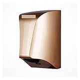 Händetrockner, Automatischer Händetrockner, intelligenter Sensor, MINI-Händetrockner, Hochgeschwindigkeits-Wind-Schnelltrockner-Maschine for Toilette(Gold)