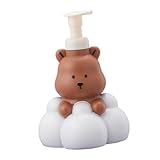 Schaumseifenspender, Pumpe, auslaufsicher, rutschfest, für Flughafen, Toilette, Waschküche, 250 ml, Kaffee