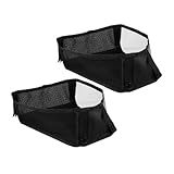 VICASKY 2stücke Kinderwagen-organizer Mit Netztasche Hängetasche Für Spielzeug Und Snacks Faltbares Wagenzubehör Aufbewahrungstasche Für Windeln Essentials