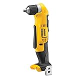 DEWALT 18 Volt Akku-Winkelbohrmaschine (2-Gang Getriebe, elektronische Drehzahlregulierung, Motorbremse, großer Paddelschalter, LED-Leuchte, max. Drehmoment 33 Nm, ohne Akku & Ladegerät), DCD740N-XJ