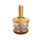 IWENZHKPA Mörser Stößel Sets Haushaltsbrecher Glasmühle Knoblauchmörser Küche Knoblauchpresse Stößel Set Kräutermörser