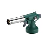Campingmoon Butangasbrenner Küchenbrenner,Flambierbrenner,Creme Brulee Brenner Bunsenbrenner mit Einstellbare Flamme (Green)
