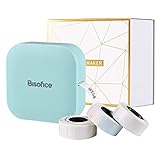 YUEOU Mini-Drucker Q30 Etikettendrucker, Mini-Taschen-Thermoetikettendrucker, All-in-One, BT Connect, Klebeetikett, DIY-Datumsjournal, Studienaufkleber, Etikettiermaschine mit 3 Etikettenrollen,