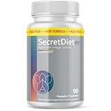 SecretDiet RX Kapseln | Für Männer & Frauen | In der großen Maxi-Dose | Inhalt 90 Kapseln 1x